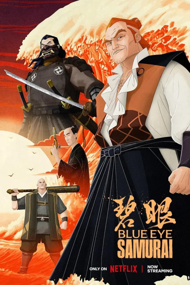 Blue Eye Samurai Poster