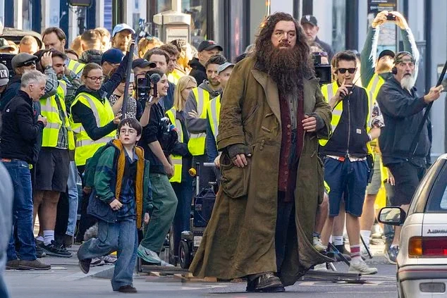 HARRY POTTER TV Series Set Photo