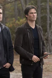 Ian Somerhalder and Paul Wesley as the Salvatore brothers