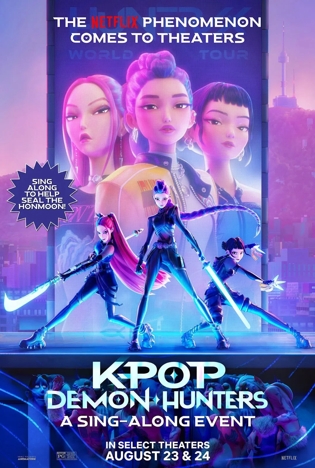 KPop Demon Hunters Poster