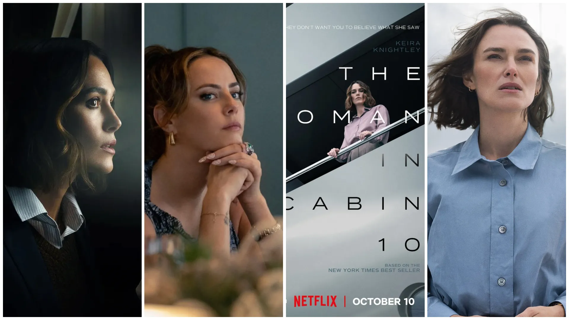 Keira Knightley in ‘The Woman in Cabin 10’ Trailer