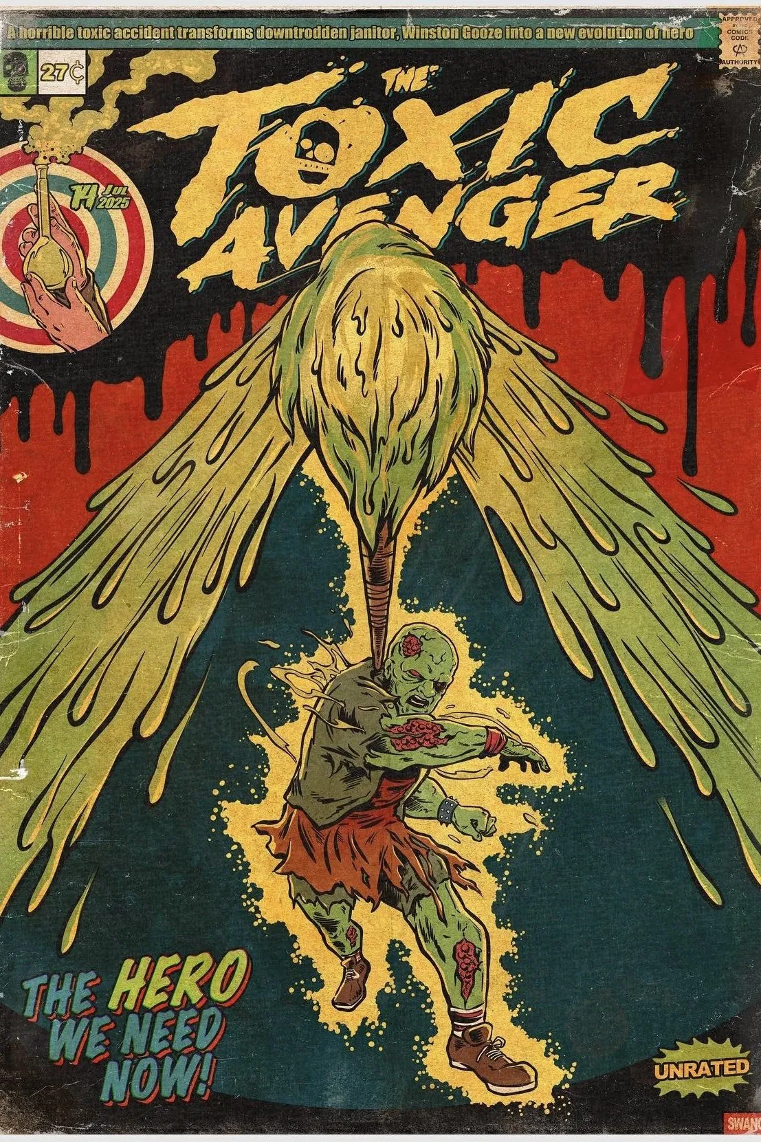 Toxic Avenger Reboot Sequel Update 6 Toxic Avenger Poster