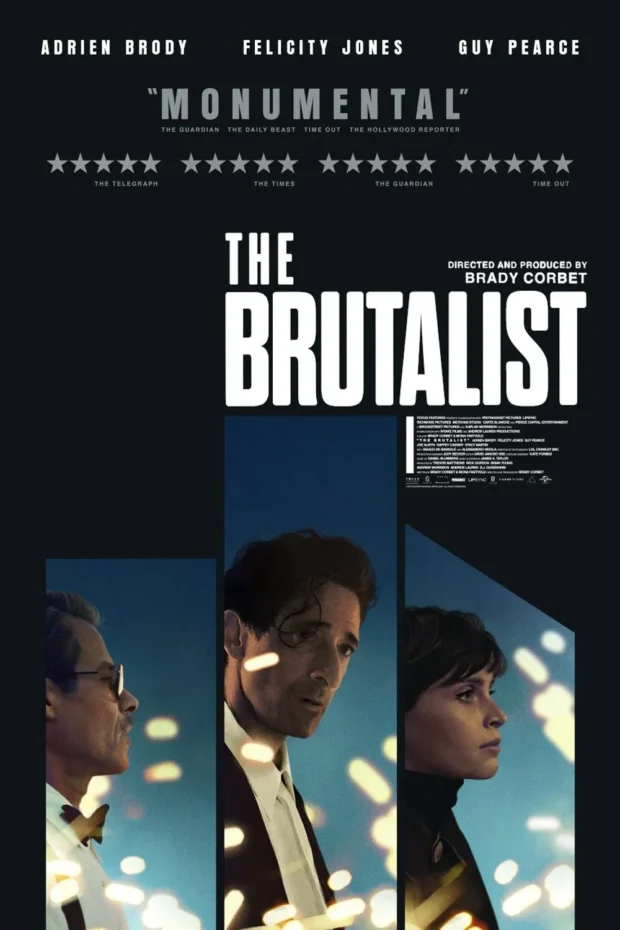 Adrien Brody’s ‘The Brutalist’ Finds New Life on Streaming 4 The Brutalist Poster