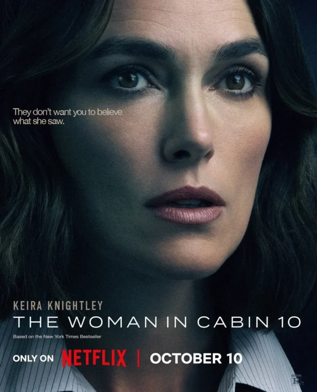 Woman in Cabin 10 Posters: Knightley Scodelario Analysis 2 Woman in Cabin Poster