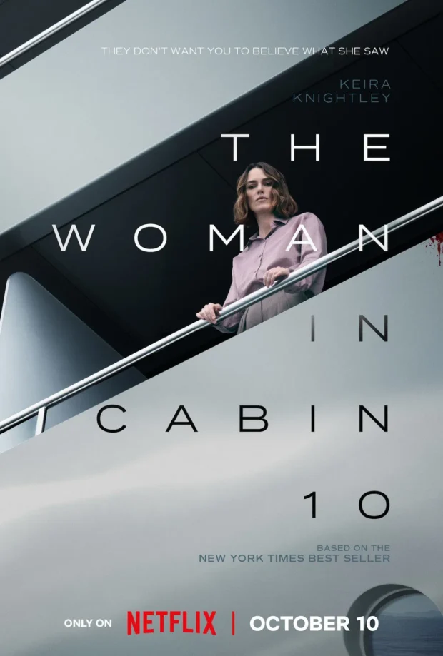Woman in Cabin 10 Posters: Knightley Scodelario Analysis 5 Woman in Cabin Poster