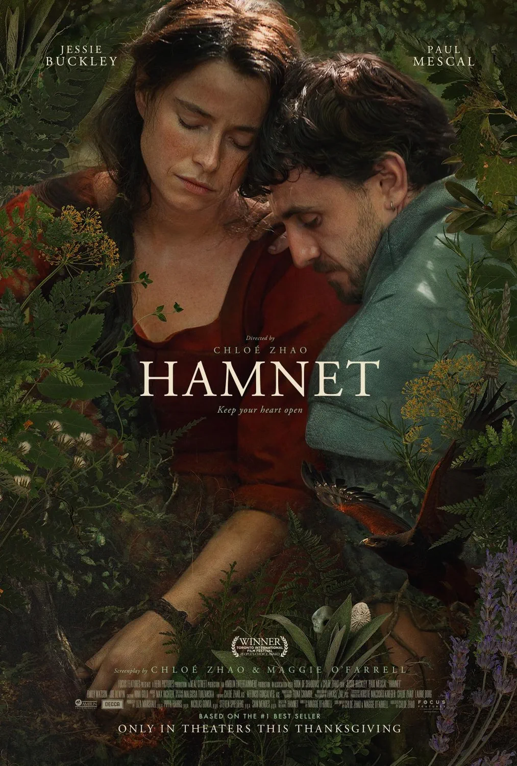Chloé Zhao’s ‘Hamnet’ Trailer and Poster Promise Intimacy Over Spectacle — But Does the Marketing Deliver? 2 Hamnet Poster