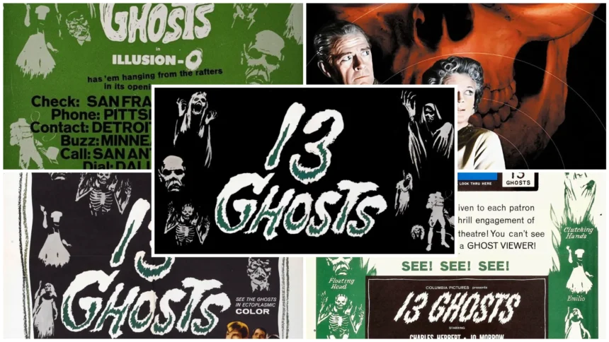 13 Ghosts (1960) Posters Turn Illusion-O Into Collectible Horror